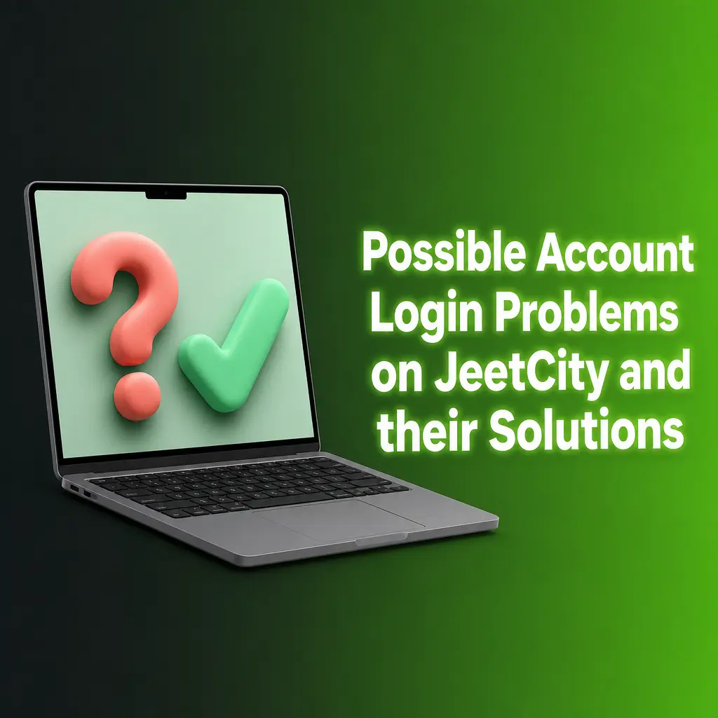 Possible Account Login Problems on JeetCity and their Solutions